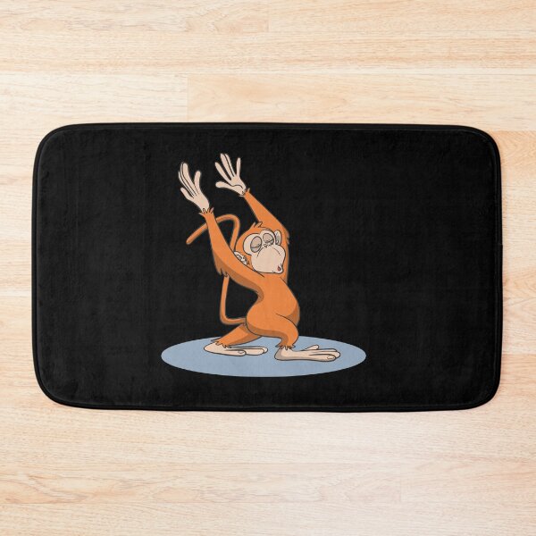 Item preview, Monkey Yoga Warrior Pose designed and sold by Monkey Ful.