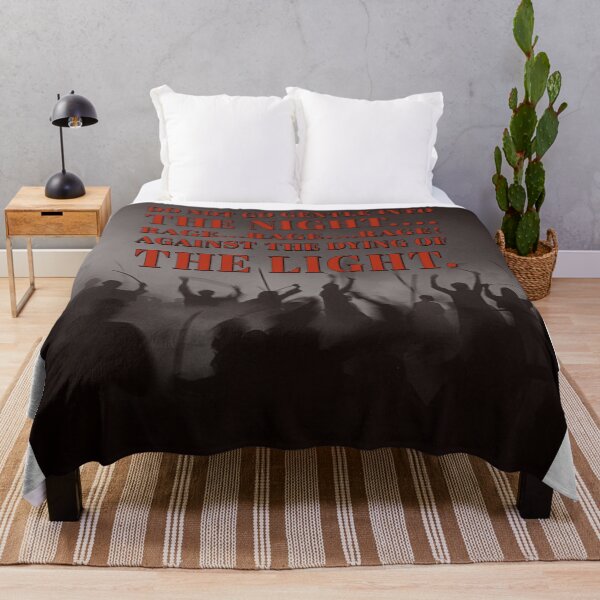 Item preview, DO NOT GO GENTLE INTO THE NIGHT designed and sold by Awake-Aware.