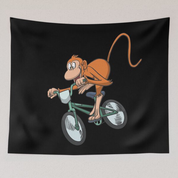 Item preview, Monkey Race Bike Bicycle Freestyle designed and sold by Monkey Ful.