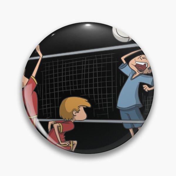 Item preview, Volleyball attack and block designed and sold by Monkey Ful.