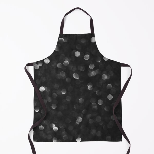 Item preview, Solid Black Faux Glitter Bokeh  designed and sold by MysticMarble.