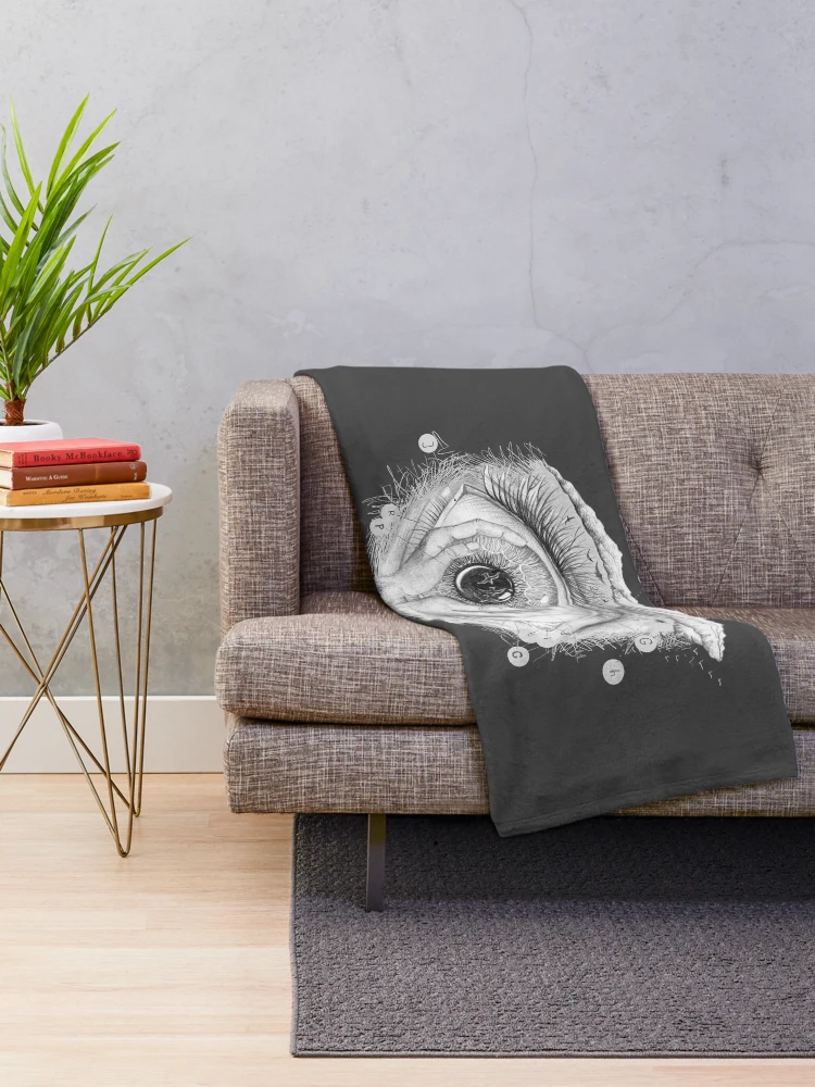 Thumbnail 2 of 6, Throw Blanket, Eye designed and sold by Ruta.