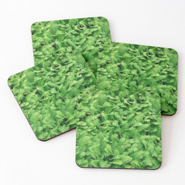 Item preview, Fern leaves pattern background designed and sold by Claraveritas.