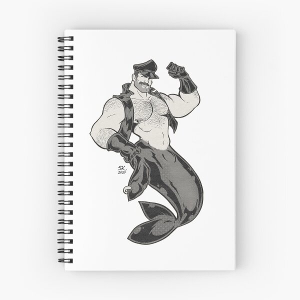 Item preview, Mermaid fan art on "Tom of Finland" designed and sold by RussianBearA.