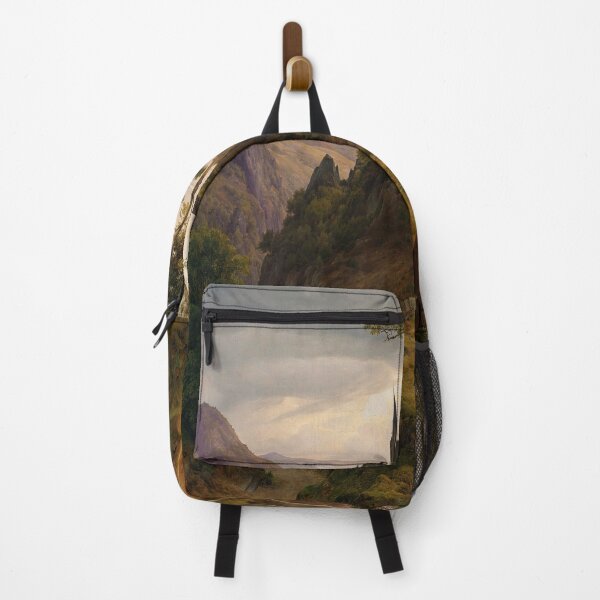 Item preview, Romantische Landschaft Mit Klosteranlage-Karl Lessing designed and sold by LexBauer.