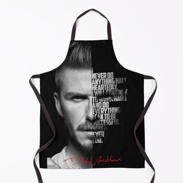 Item preview, Black and white David Beckham quote poster. designed and sold by Enea Kelo.