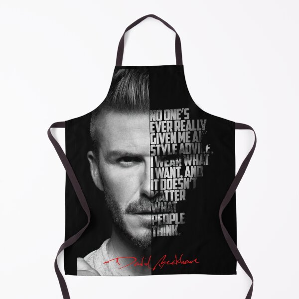 Item preview, Black and white David Beckham quote poster. designed and sold by Enea Kelo.
