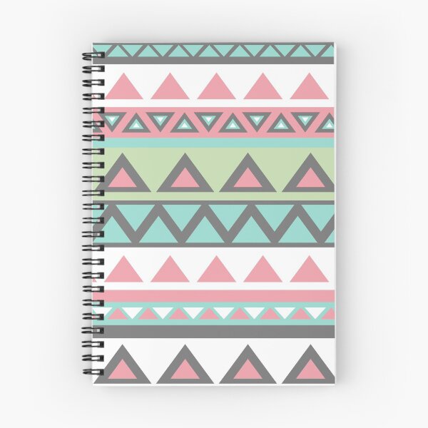 Artikelvorschau, Adrettes Boho-Rosa-Mintgrün-geometrisches Stammes-Aztekenmuster entworfen und verkauft von IamTrending.