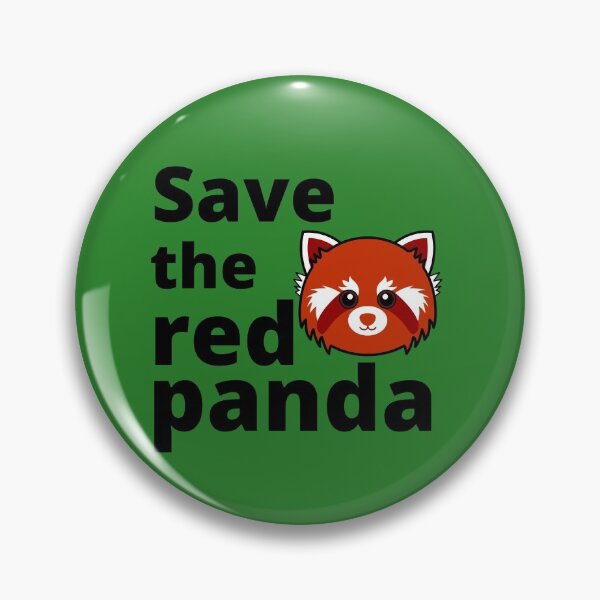 Item preview, Save the red panda face designed and sold by mikoala50.