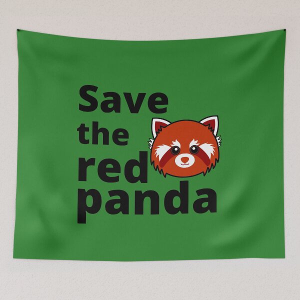 Item preview, Save the red panda face designed and sold by mikoala50.