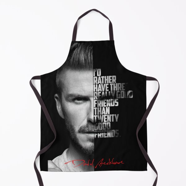 Item preview, Black and white David Beckham quote poster. designed and sold by Enea Kelo.