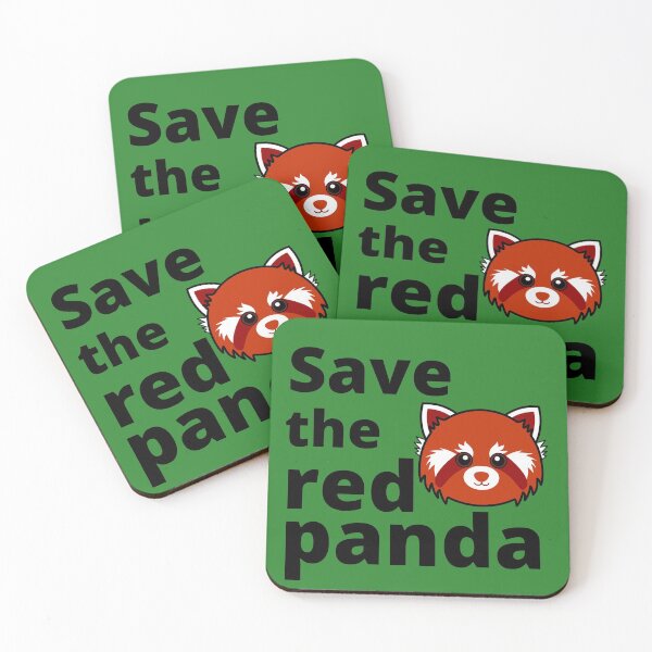 Item preview, Save the red panda face designed and sold by mikoala50.