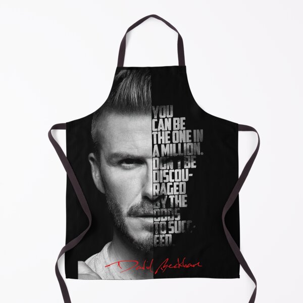 Item preview, Black and white David Beckham quote poster. designed and sold by Enea Kelo.