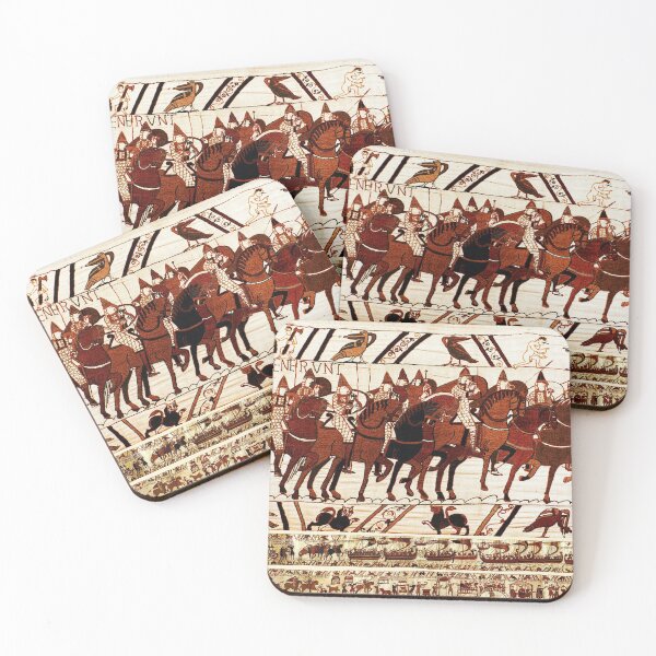 Item preview, THE BAYEUX TAPESTRY ,NORMAN ARMY IN BATTLE OF HASTINGS ,KNIGHTS HORSEBACK designed and sold by BulganLumini.
