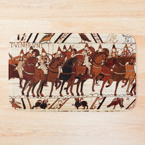 Item preview, THE BAYEUX TAPESTRY ,NORMAN ARMY IN BATTLE OF HASTINGS ,KNIGHTS HORSEBACK designed and sold by BulganLumini.