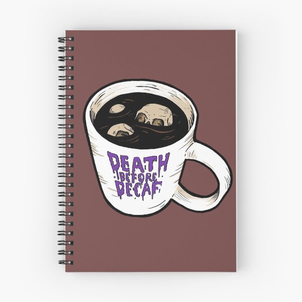 Item preview, Death Before Decaf designed and sold by cochambrator.