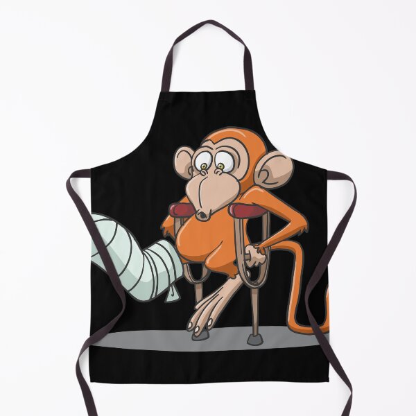Item preview, Broken leg accident crutches designed and sold by Monkey Ful.