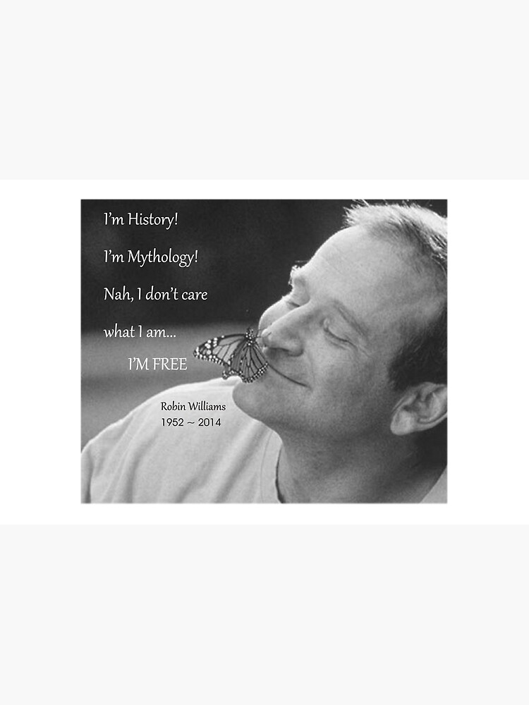 Robin Williams Quote From Aladdin Laptop Skin By Tequilasheila Redbubble