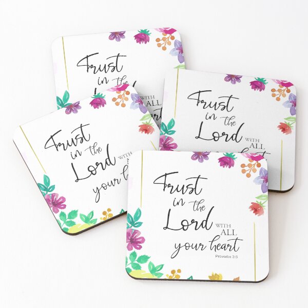 Item preview, Trust in the Lord with all your heart Proverbs 3:5 designed and sold by della95.