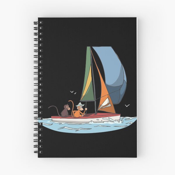 Item preview, Sailing with dinghy and friends designed and sold by Monkey Ful.