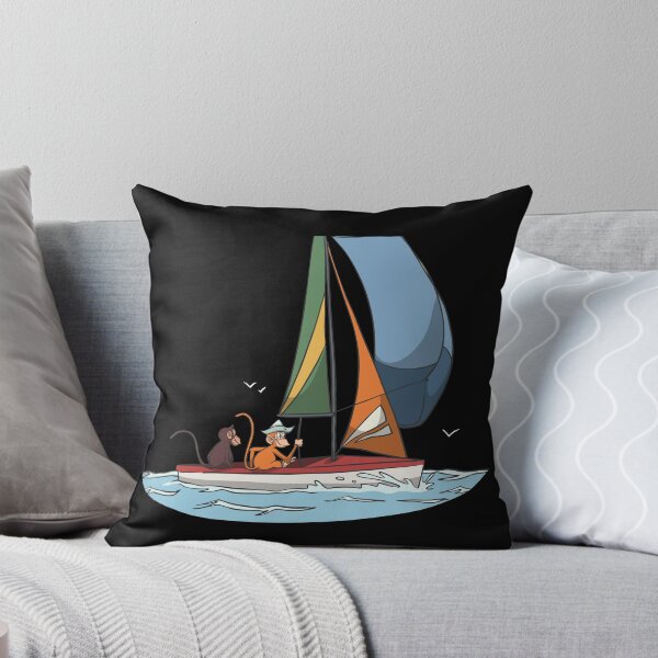 Item preview, Sailing with dinghy and friends designed and sold by Monkey Ful.