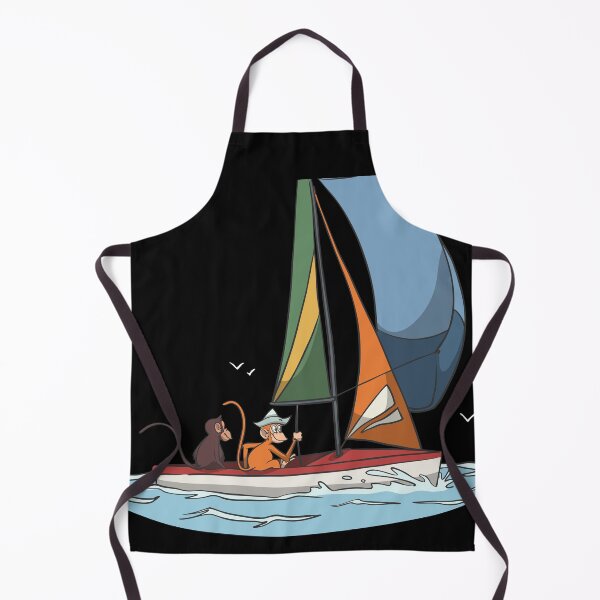 Item preview, Sailing with dinghy and friends designed and sold by Monkey Ful.