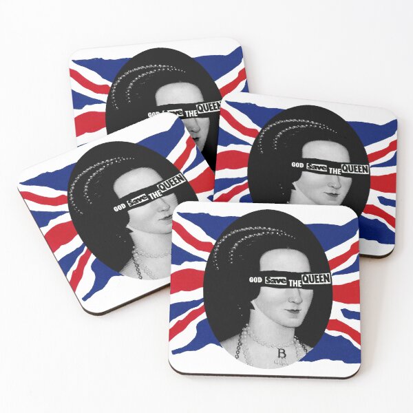 Item preview, God Save the Queen- Anne Boleyn with Flag designed and sold by VenusOak.