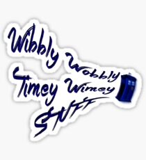Timey Wimey Stuff Sticker