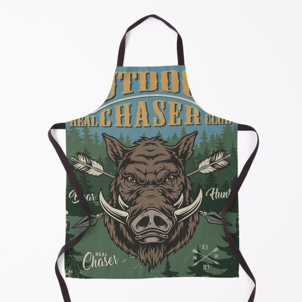 Item preview, Vintage Outdoor Boar Hunt designed and sold by Vector Scout Lab.