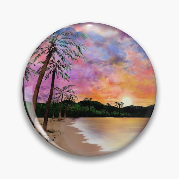 Item preview, Colorful Beach Sunset designed and sold by Nattea.