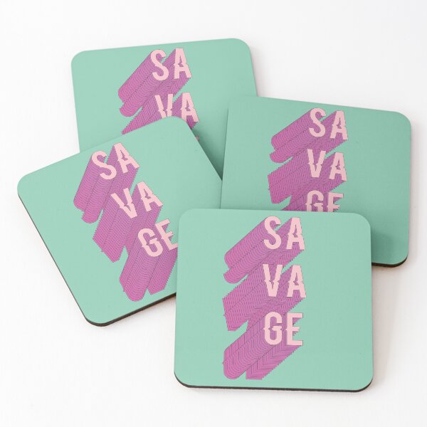Item preview, SAVAGE word designed and sold by AznavourByKarin.