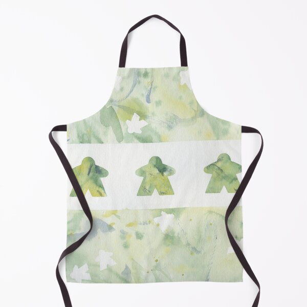 Item preview, Green and Yellow Meeple Trio designed and sold by Zab Butler Design.