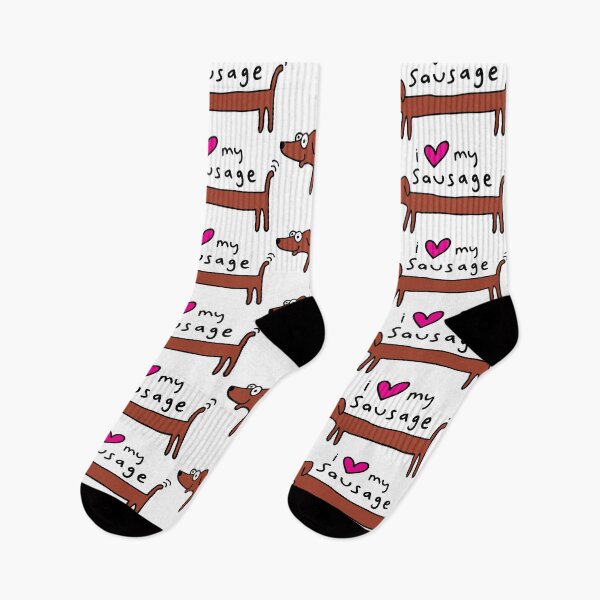 Item preview, I love my sausage dog designed and sold by happysketchy.