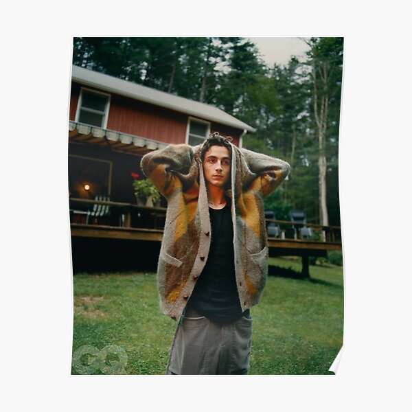 Affiche Timothée Chalamet GQ Poster