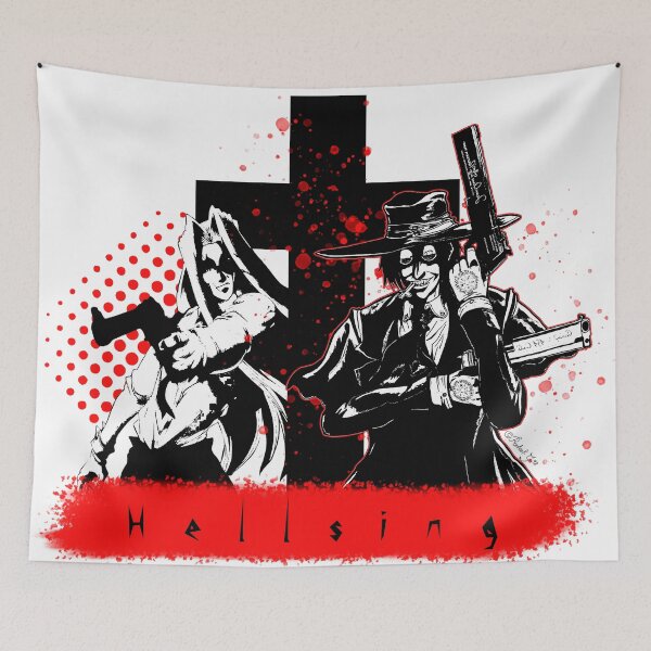 Item preview, Hellsing, trash polka designed and sold by Pretzel-G92.