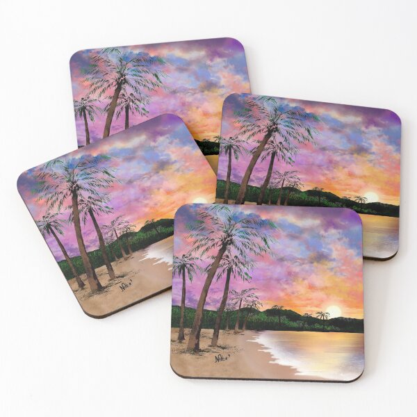 Item preview, Colorful Beach Sunset designed and sold by Nattea.