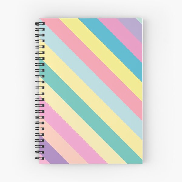 Item preview, sloped stripes pastel pattern designed and sold by greatnorris.