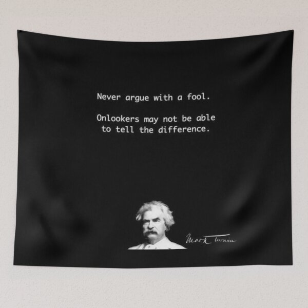 Item preview, Never argue with a fool designed and sold by Zeratoul.