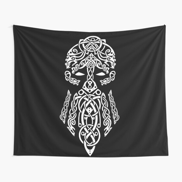 Tyr, Norse God of War, Law and Justice - White Tapestry for Sale by  MythicComicsArt