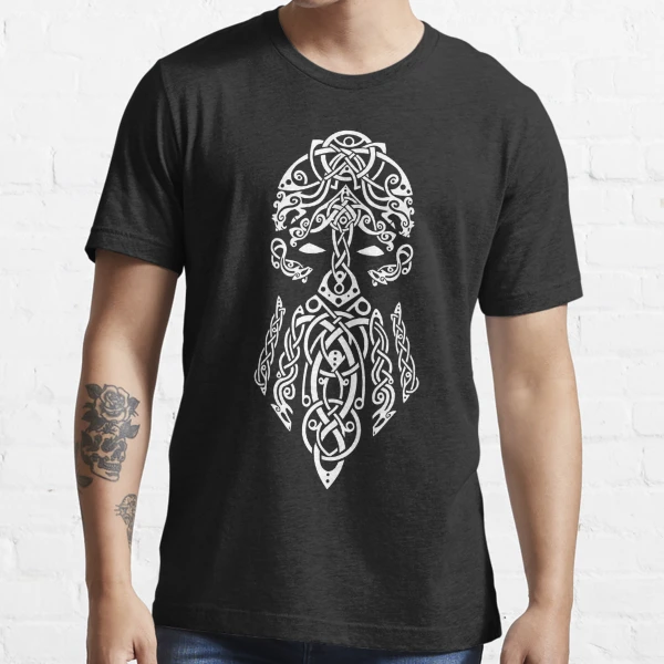 Tyr, Norse God of War, Law and Justice - White | Graphic T-Shirt Dress