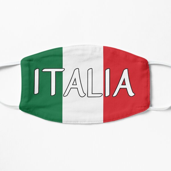 Italy flag Flat Mask