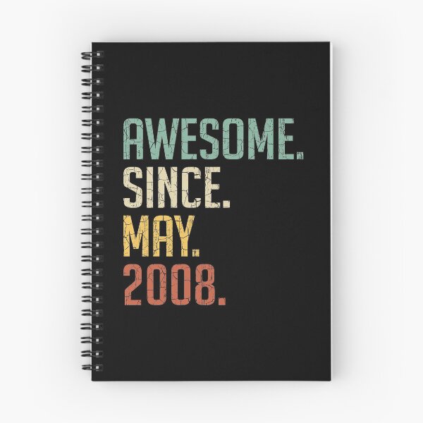 Item preview, Awesome Since May 2008 13rd Birthday Gift 13 Years Old Vintage May 2008 designed and sold by Takatv.