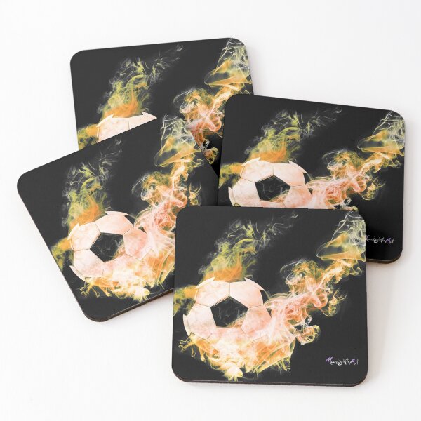 Item preview, Football on fire designed and sold by LMoonlight.