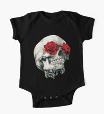 Rose Eye Skull One Piece - Short Sleeve