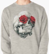 Rose Eye Skull Pullover