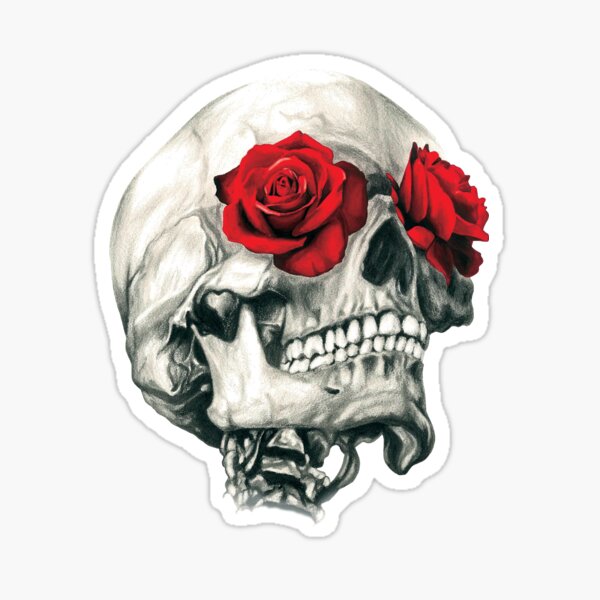 Waterproof Aesthetic Sticker - Red Rose – Clap Clap