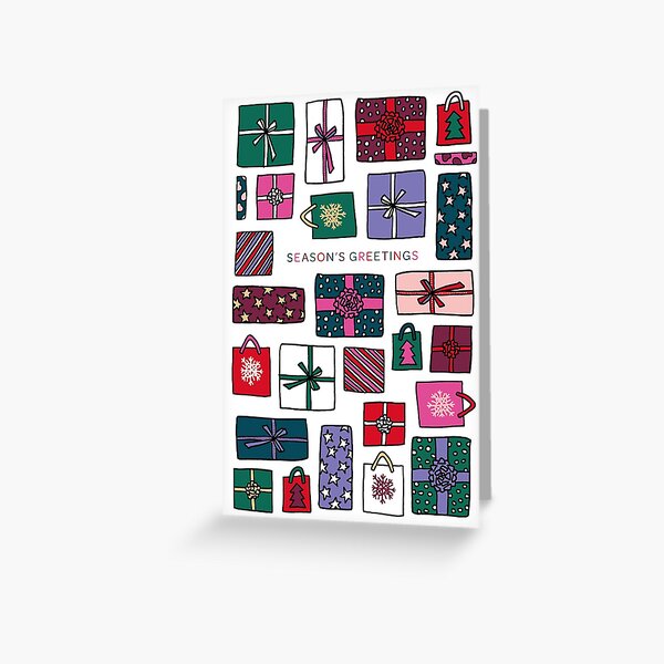 Season's Greetings Greeting Card