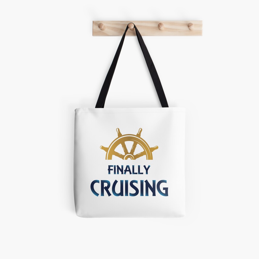 Cruising Don't Mind Us We're In - Personalized Tote Bag - Gift For Cruising  Lovers