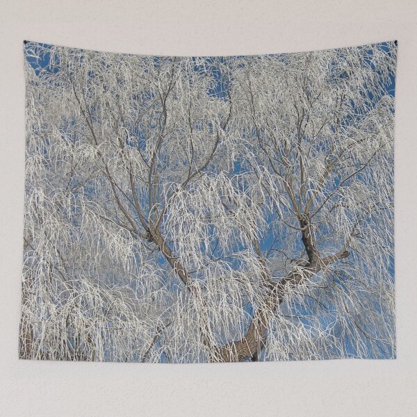 Item preview, Snowy Branches and the Blue Sky in Japan designed and sold by PlanetPrints.