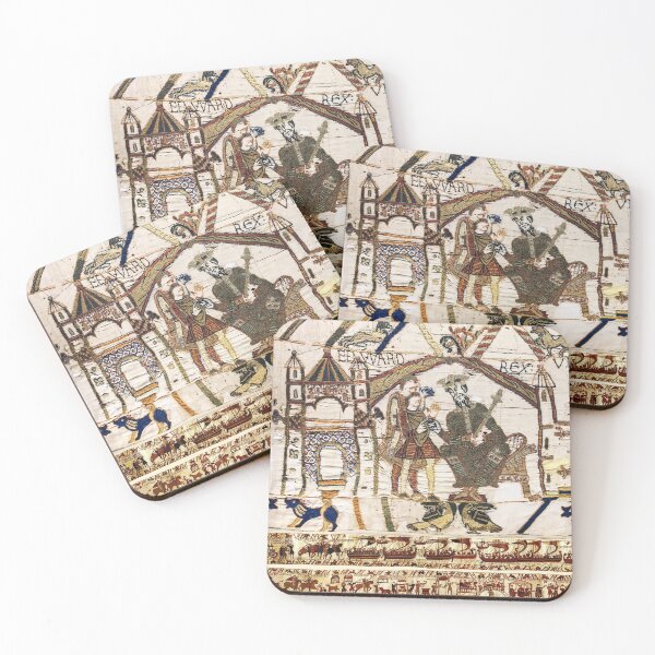 Item preview, THE BAYEUX TAPESTRY ,King Edward the Confessor and Harold Godwinson at Winchester. designed and sold by BulganLumini.